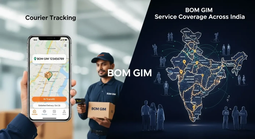 BOM GIM Service Coverage Across India