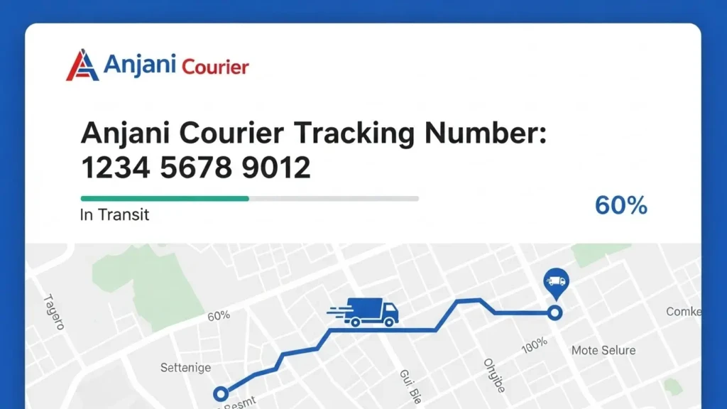 Anjani Courier Tracking Number