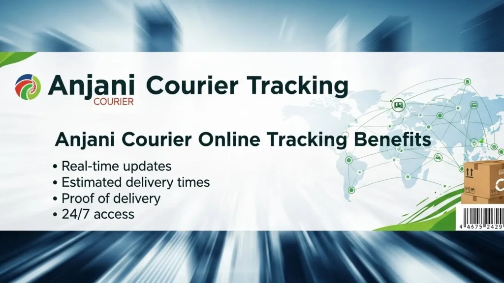 Anjani Courier Online Tracking Benefits