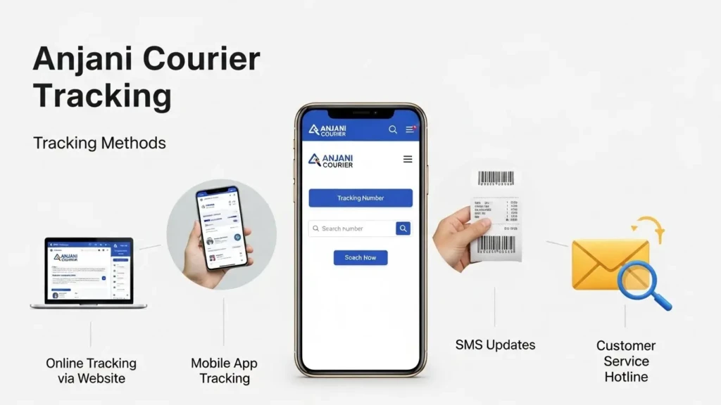 Anjani Courier Service Tracking Methods