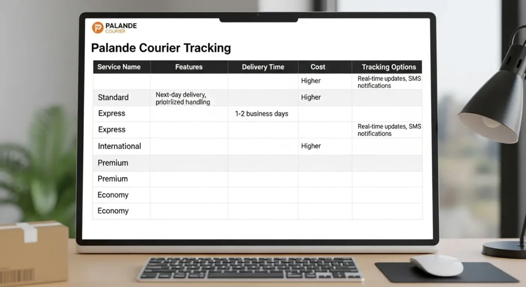 Service Comparison Table