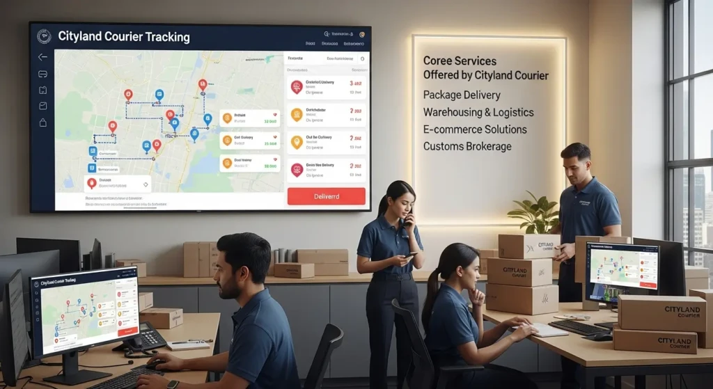 Core Services Offered by Cityland Courier
