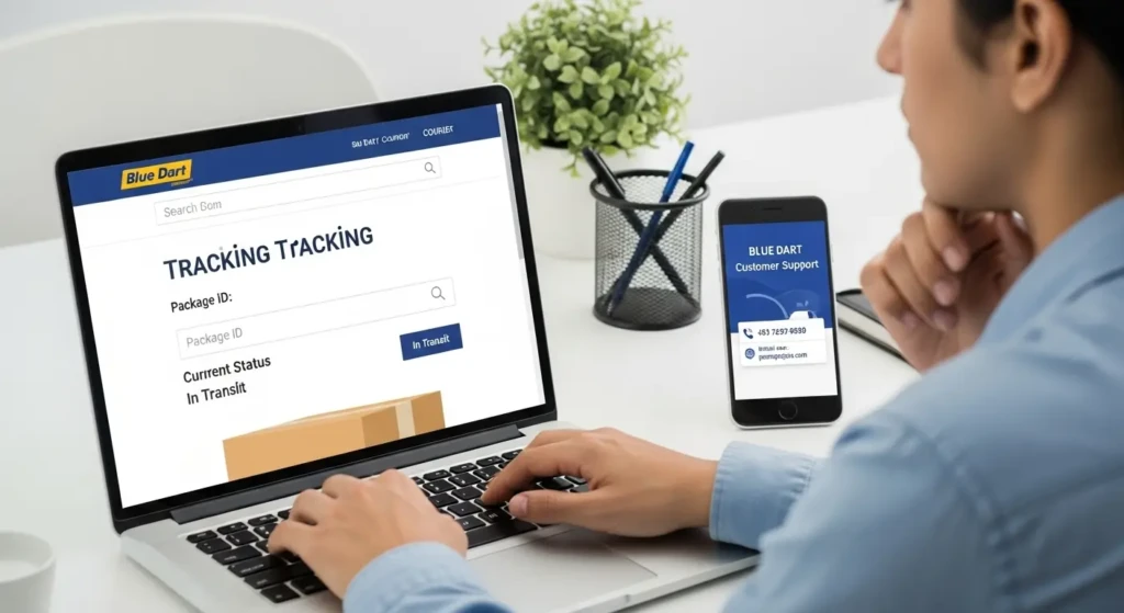 Blue Dart Customer Support for Tracking Assistance