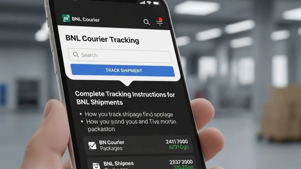 Complete Tracking Instructions for BNL Shipments