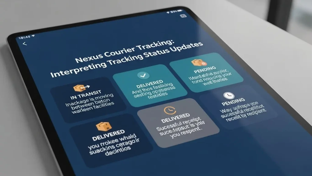 Interpreting Tracking Status Updates