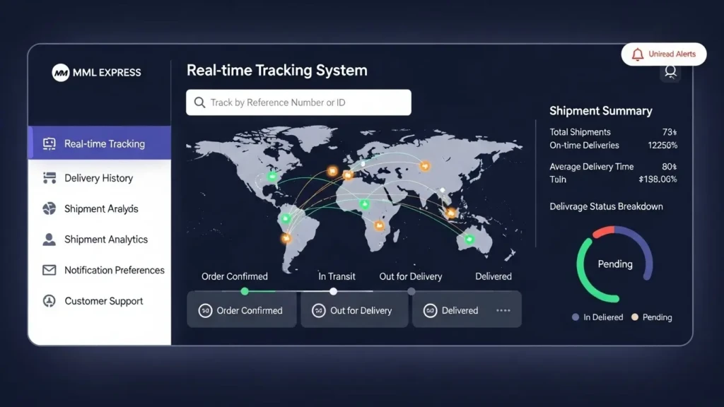 Key Features of MML Express Tracking System