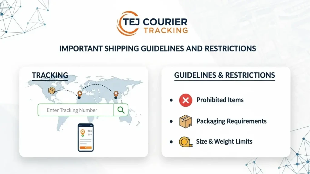 Important Shipping Guidelines and Restrictions