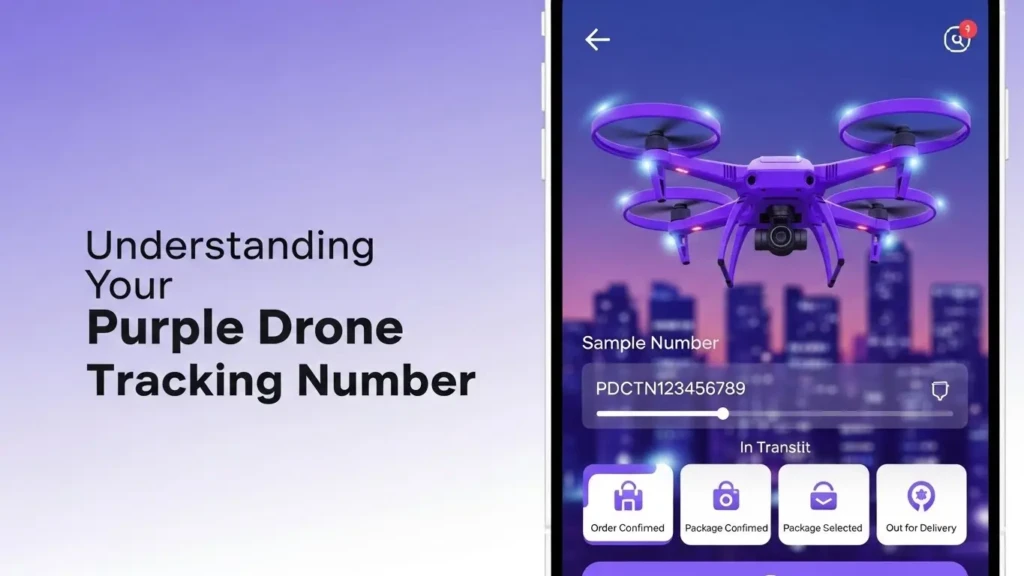 Understanding Your Purple Drone Tracking Number