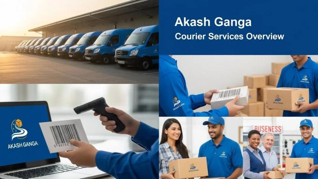Akash Ganga Courier Services Overview