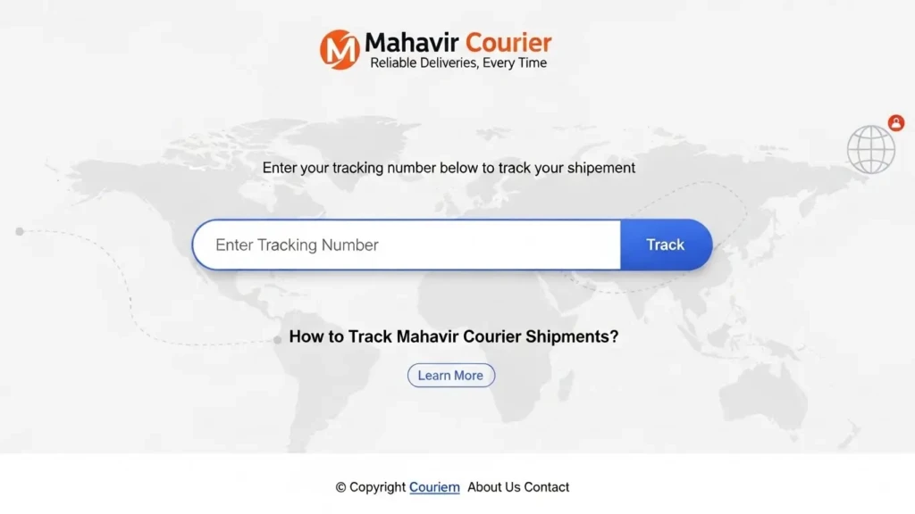 How to Track Mahavir Courier Shipments