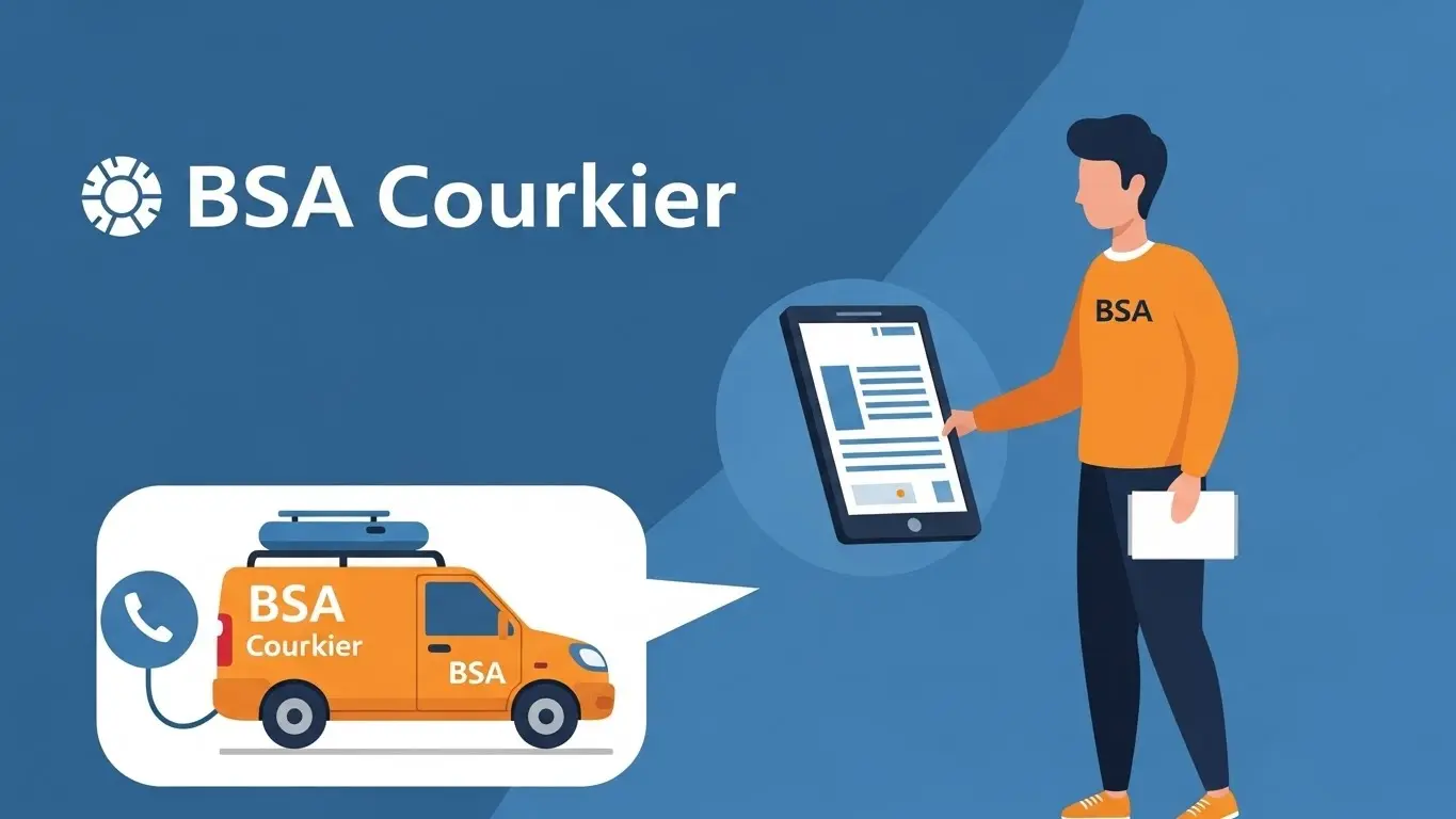 BSA Courier Tracking – Track your BSA courier shipment online using tracking number for live delivery status updates